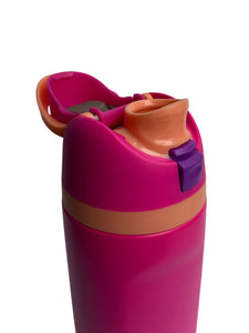 Tomatodo insulado fucsia con naranja 16 oz