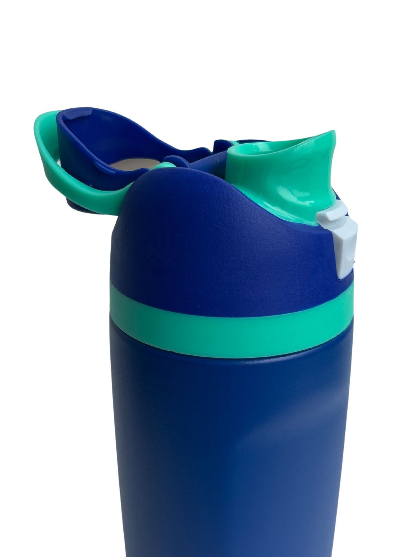 Tomatodo azul insulado con verde menta 16 oz