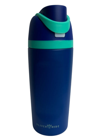 Tomatodo azul insulado con verde menta 16 oz