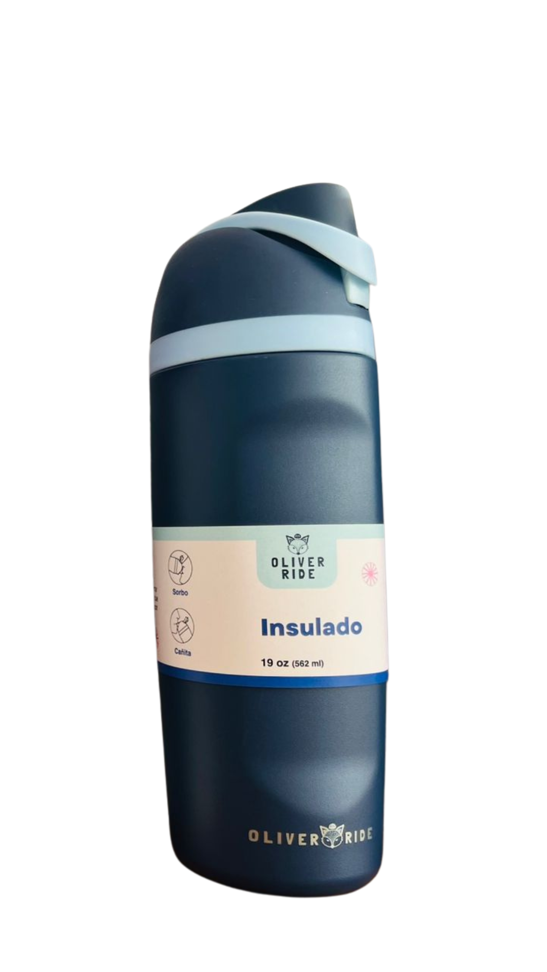 Tomatodo insulado azul y celeste 19oz