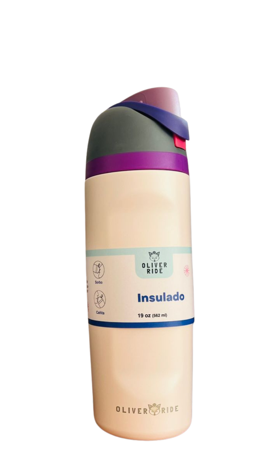 Tomatodo insulado rosado con morado 19oz