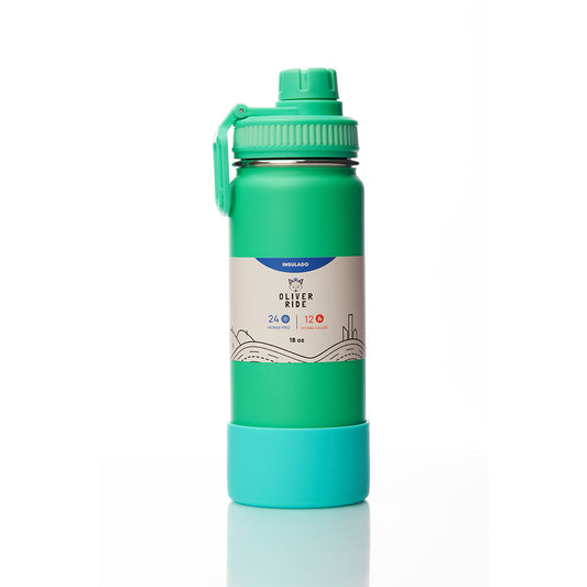Tomatodo insulado verde  esmeralda 18oz